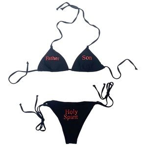 Holy Trinity Bikini Set Black
L / L